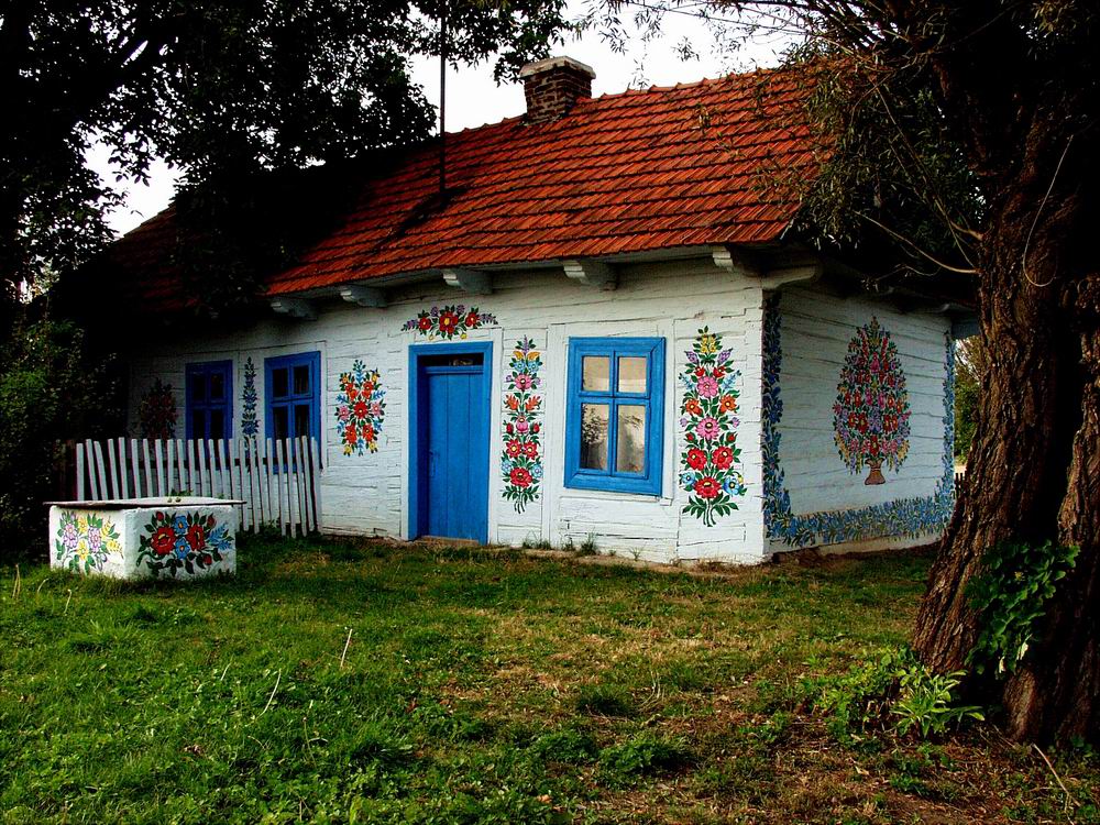 Típica casa polaca