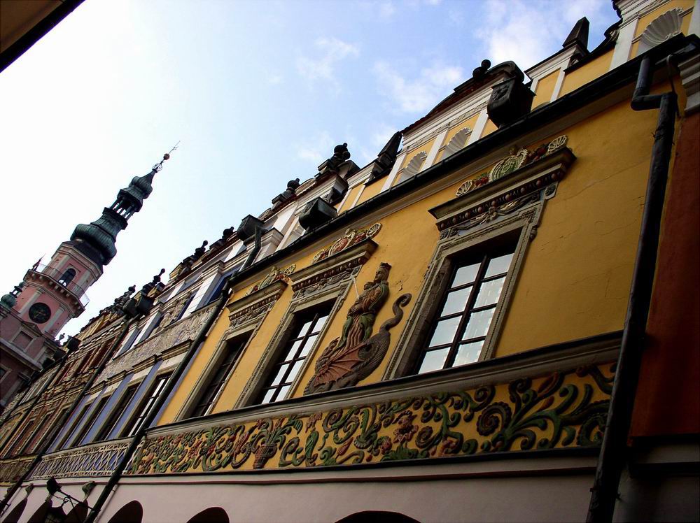 Antigua mansión, cerca de la Plaza del Mercado